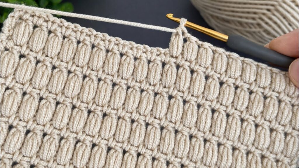 Kolay ve Şık Tığ İşi Örgü Modeli | Battaniye, Şal ve Hırka İçin Crochet Stitch