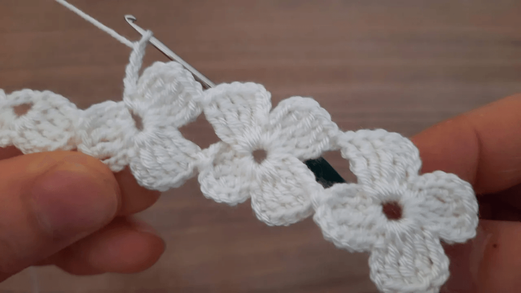 Kolay Tığ İşi Çiçek Motif Yapımı | Adım Adım Crochet Flower Motif Tutorial