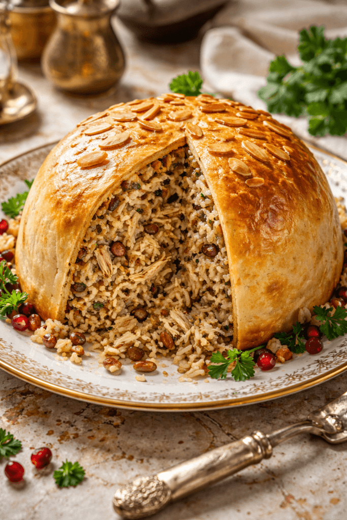 Perde Pilavı Tarifi 🍗 (Osmanlı Mutfağının En Şık Yemeği)
