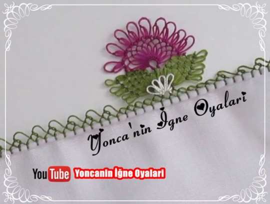 🧵 Şahane Tasarım Renkli Çiçekli İğne Oyası Modeli