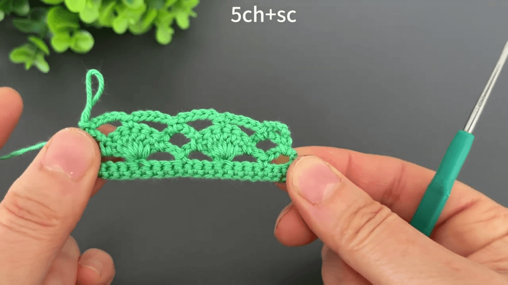 Crochet yeşil battaniye yapımı, adım adım kolay örgü modeli