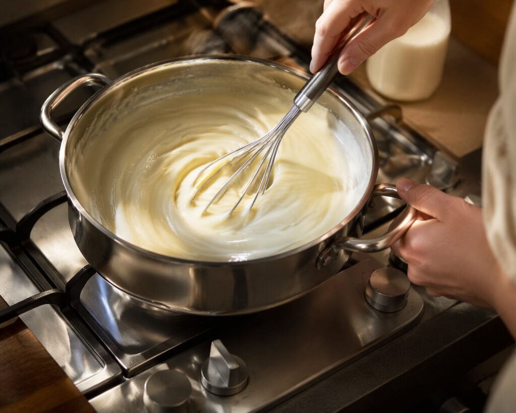 spoonful tarifi krema hazırlama aşaması