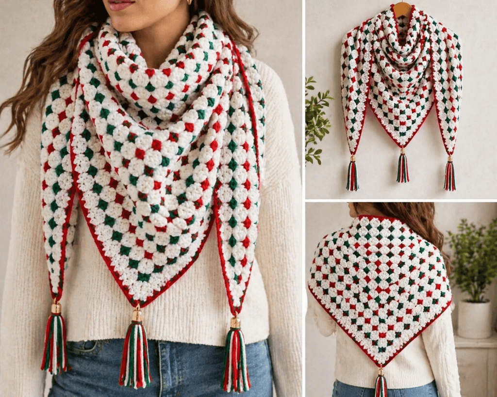 tığ işi kadın şal modeli, crochet shawl pattern for women, handmade crochet shawl design, easy crochet shawl for beginners, şık ve modern örgü şal modeli, boho style crochet shawl, lightweight crochet shawl for spring and summer