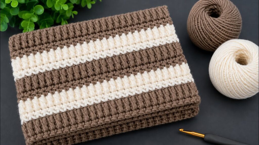 🌸 Kolay ve Yumuşacık Crochet Battaniye Modeli Yapımı 😍 Şık Örgü Deseni