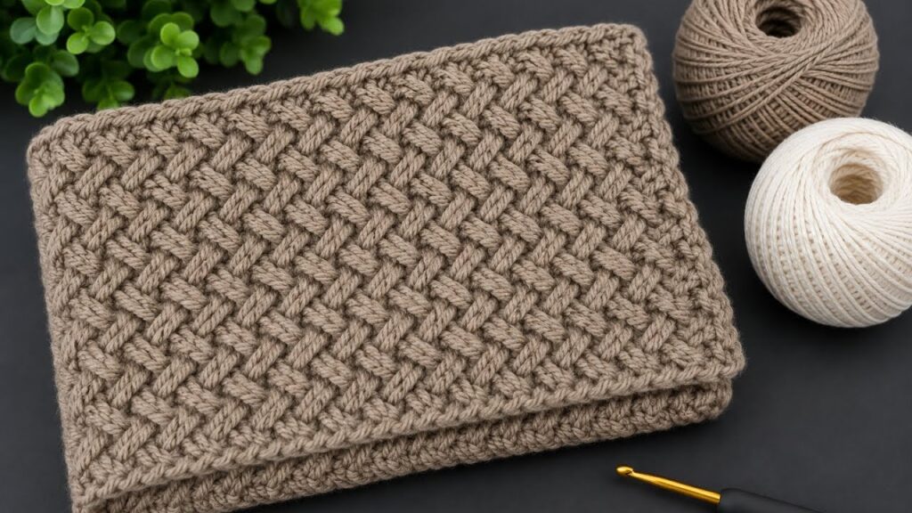 Kolay ve Gösterişli Tığ İşi Örgü Modeli ✨This Crochet Pattern Looks So Expensive But Is SO Easy!
