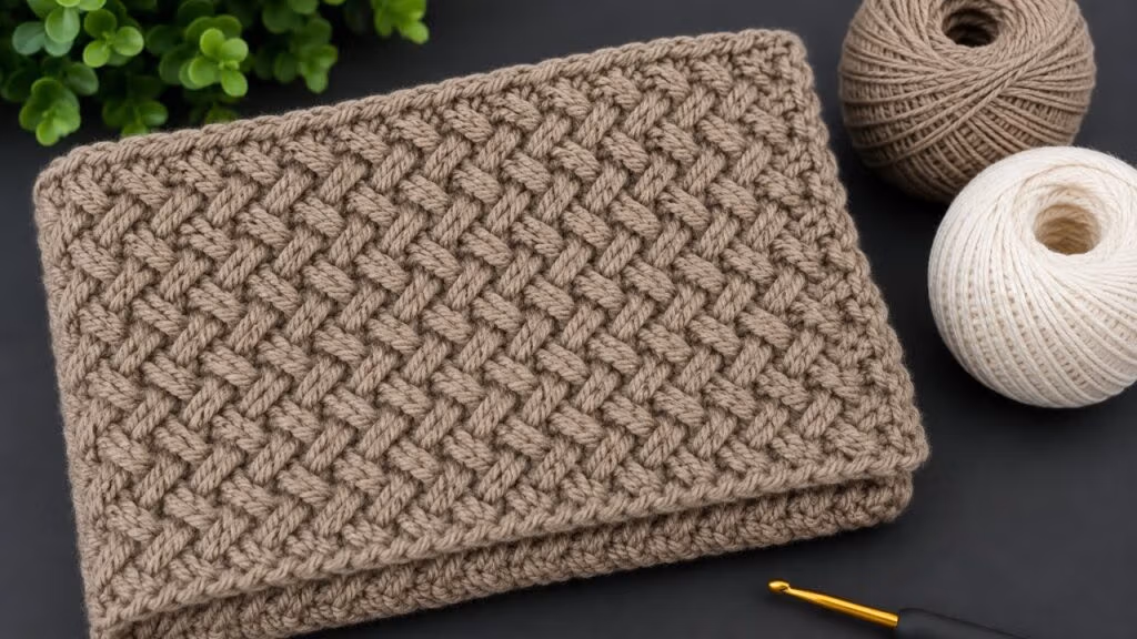 Kolay ve Gösterişli Tığ İşi Örgü Modeli ✨This Crochet Pattern Looks So Expensive But Is SO Easy!