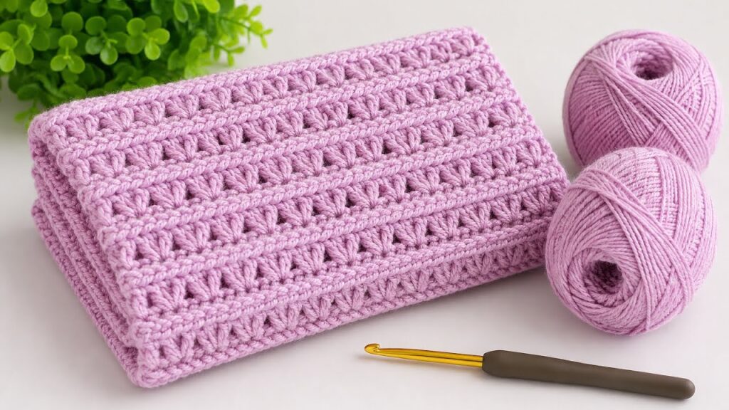 Kolay Tığ İşi Battaniye Modeli Yapımı | Şık ve Kolay Crochet Örgü Deseni