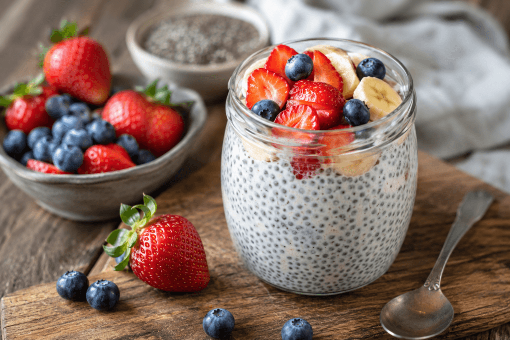 Chia Puding Tarifi | Sağlıklı ve Tok Tutan Fit Tatlı