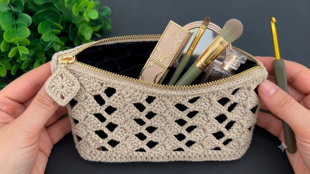 🧶 Kolay ve Gösterişli Tığ İşi Örgü Modeli Yapımı | Şaşırtıcı Derecede Kolay Crochet Deseni