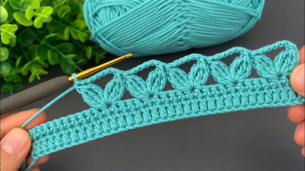 Tığ İşi Lale Örgü Modeli (Tulip Stitch) Yapılışı: Hem kolay Hem güzel