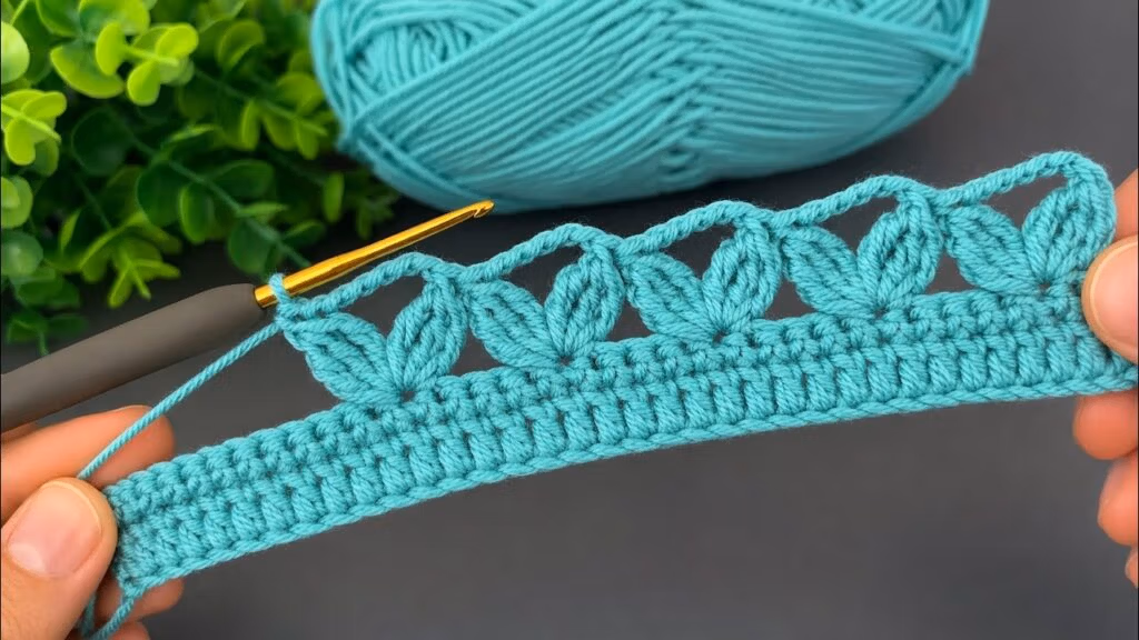 Tığ İşi Lale Örgü Modeli (Tulip Stitch) Yapılışı: Hem kolay Hem güzel
